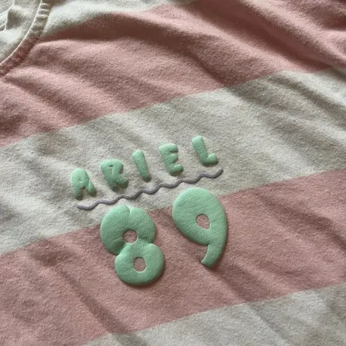 Her Universe Disney The Little Mermaid 30th Anniversary Striped Twist Front Top