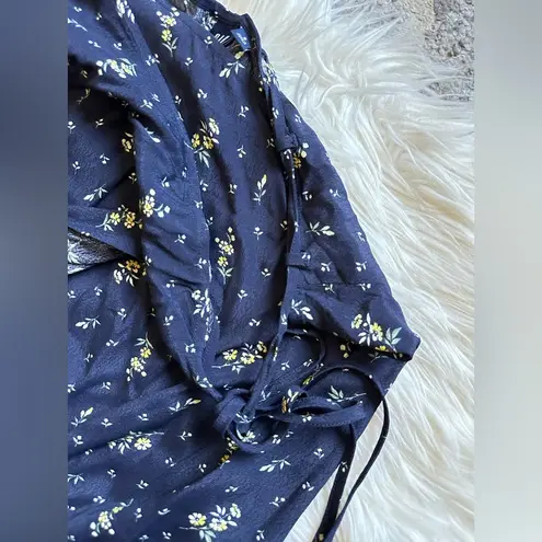 Gap  floral wrap maxi skirt