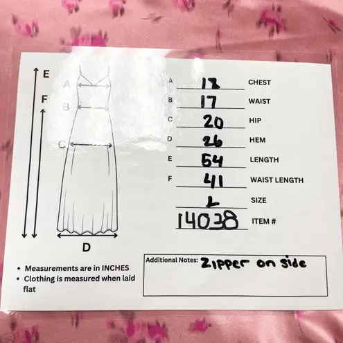 Wild Fable  Womens Slip Dress Large Babydoll Coquette Fairy Dainty Lingerie Satin