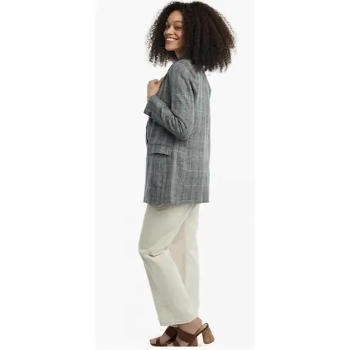 Able Evergreen Plaid Blazer S boho classic holiday preppy winter contemporary Green