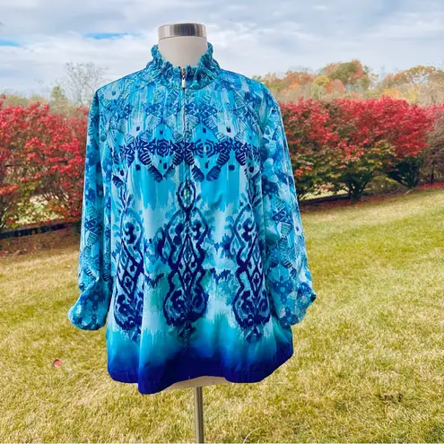 Chico's  Zenergy Geometric Print jacket