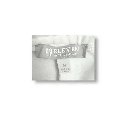 EleVen by Venus Williams M White Purple Collegiate Track Pants Liquid Lilac NWT Size M