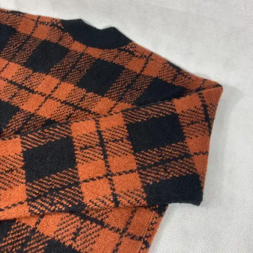 Rails NWT Colleen Sweater Rust Black Plaid