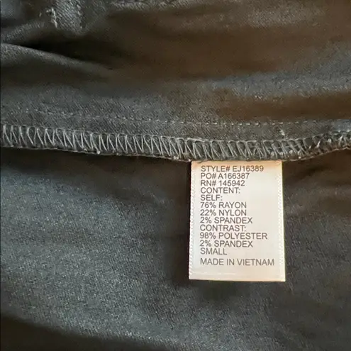 Eden Society Holly Contrast Hooded Cargo Jacket Dark Gray Size Small