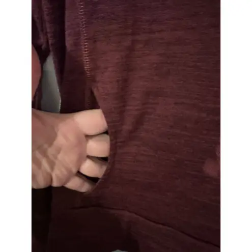 Kuhl LEA Rosewood Cowl Neck Long Sleeve Thumbhole Pullover Sweatshirt M Preppy