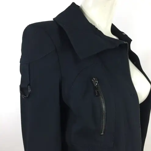 Guess by Marciano  Asymmetrical Jacket Navy Size 6