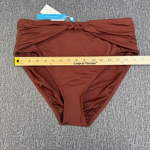 Bleu Rod Beattie Bleu by Rod Beattie Women’s Twisted High Waist Bikini Bottoms