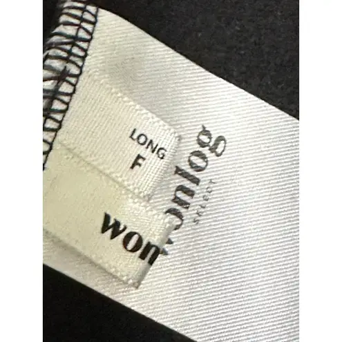 Wonlog Select Solid Black Elastic Waist Sweat Pants‎ Women's Size Long F Small S