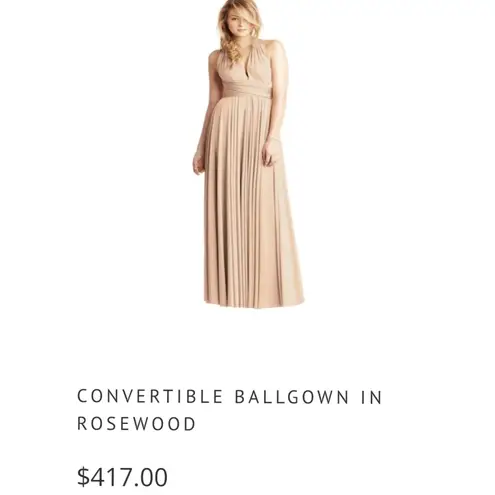 BHLDN - Rosewood Convertible Ballgown