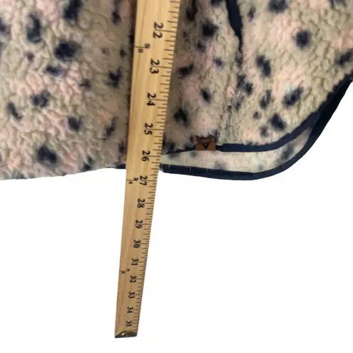 LIV Outdoor Women's Size Large Multicolored Sherpa Half Zip Sweater Black