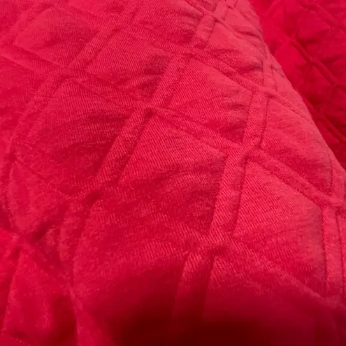 TuckerNuck sport Azalea Ally Quilted hot pink swing sweatshirt size XS/S