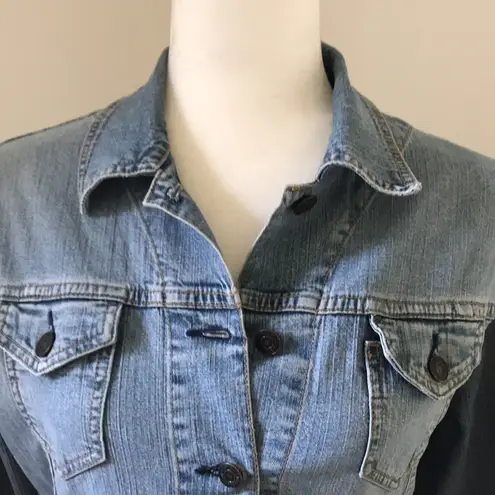 Vintage 1990’s Levi Strauss Faded Wash Jean Jacket sz4/6 Blue Size undefined