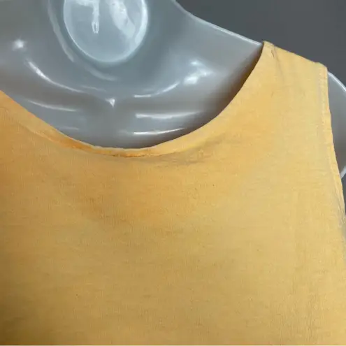 Fresh Produce Vintage Tank Top Fish Graphic DIY Crop FLAWS ALTERED Women Size XL