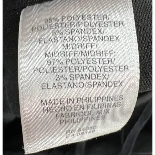 Evan Picone Dress 10 Black Sleeveless Halter Tiered Ruffle Cocktail Classic HOCO