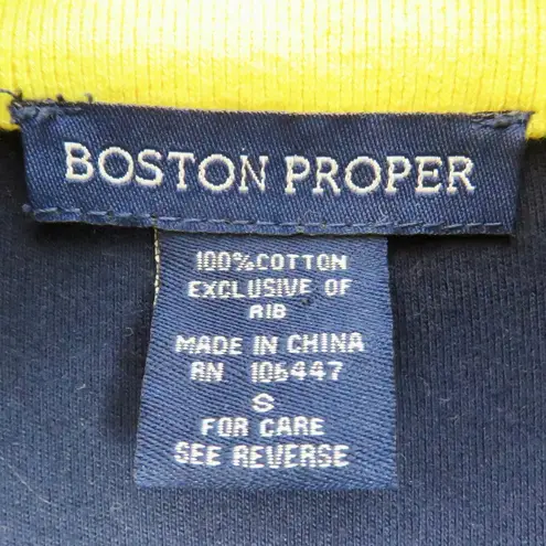 Boston Proper 90s Vintage Black & Yellow Rasta Retro Track Suit Women's Small