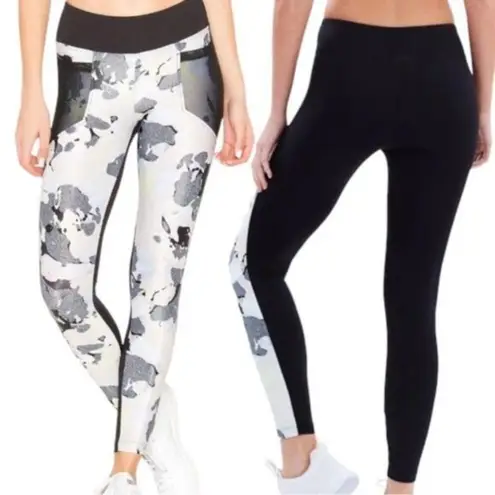 Koral Revolve Magnify Legging in Bloom Camouflage Size Small Mesh Pockets