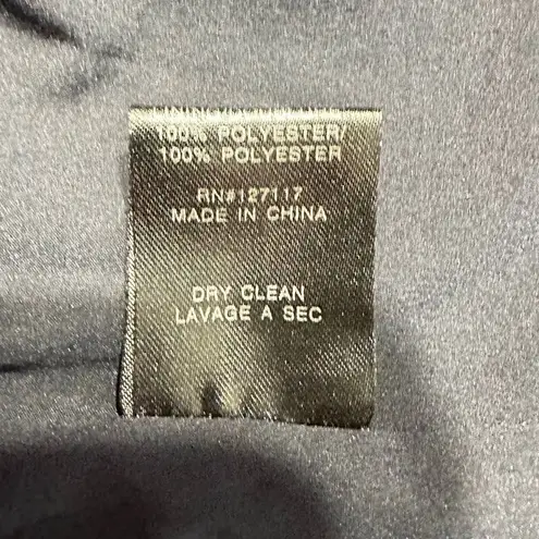 Badgley Mischka Blue Green Striped Crop Top Women's Size 4