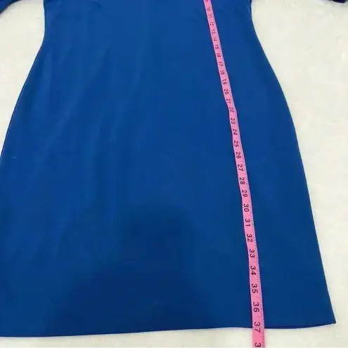 Chico's Chico’s Kimono-Sleeve V-Neck Dress In Blue Size 4/6 Chico’s Size 1