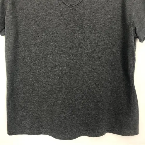 Russell Athletic  V-Neck Charcoal Top Size Large