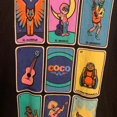 Disney Pixar COCO “El Musico” Long Sleeves Black Large T