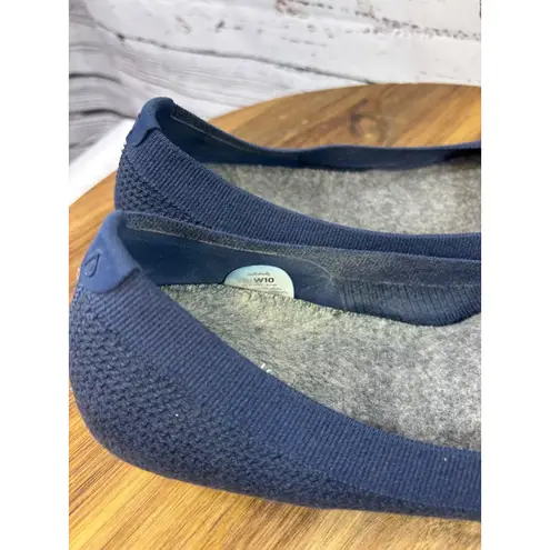 Allbirds Women's Navy Wool Flats Size 10