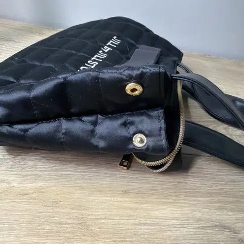 Jill Stuart JILL by Quilted Puffy Bow Mini Tote Bag Handbag Coquette Neutral