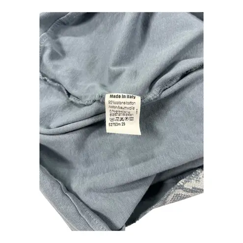 Made In Italy Size M Woman Snakeskin Print V