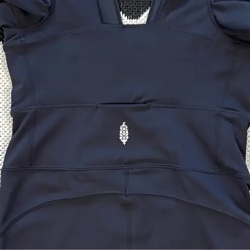 Free People Movement FP Movement On The Edge Black Jumpsuit Onsie in Black Small