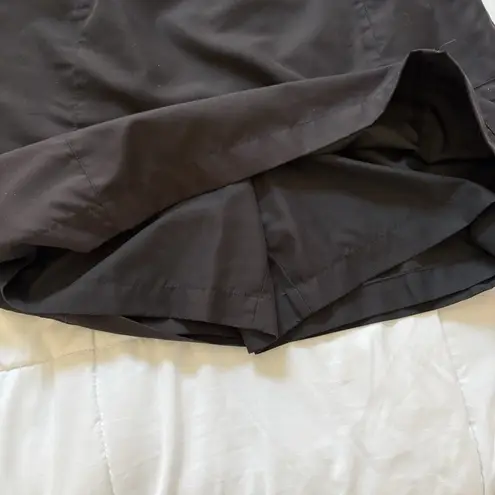 IZOD X-Tra Dry Skirt Skort Womens Size 10 Black Tennis Golf Pockets Outdoor