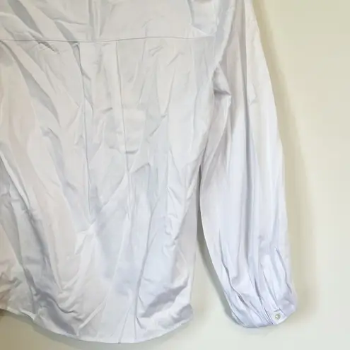 Madewell NWT  White V-Neck Long-Sleeve Top - Size: XXS