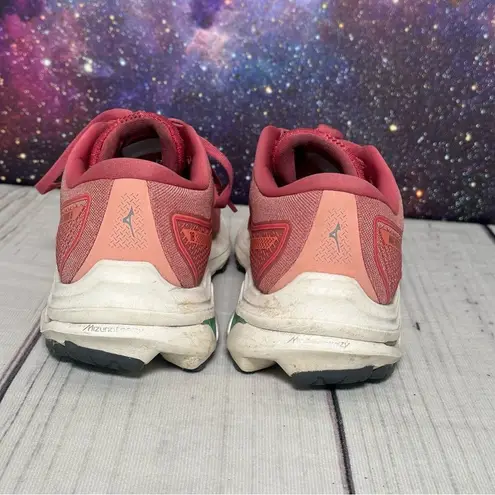 Mizuno Womens Wave Inspire 18 Running Shoes Rosette Snow White Women Sz 10 US