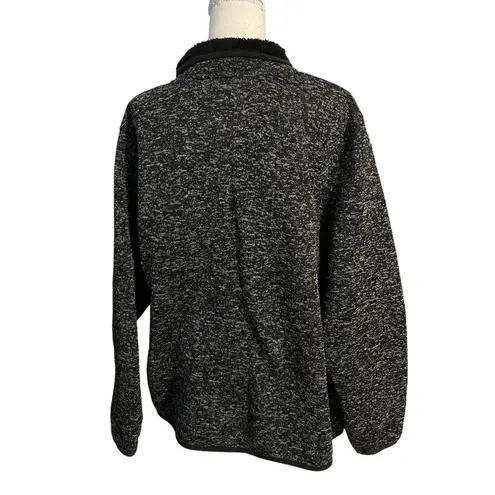 Swiss Tech Fleece Full Zip Jacket Black Size 3X