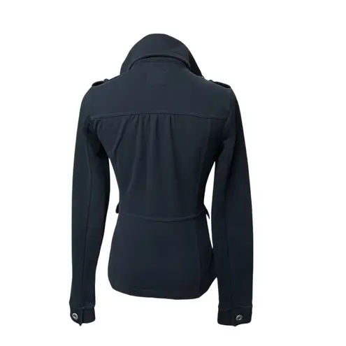 Converse  One Star Military Style Button‎ Pea Coat Jacket Navy Blue Size S