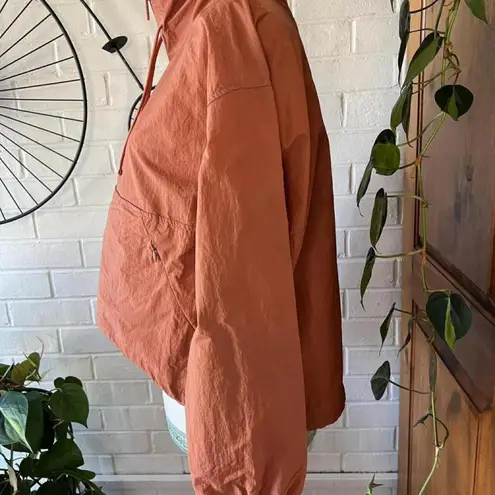 Fxl FLX Cinnamon Rose Half Zip Woven Crop Jacket