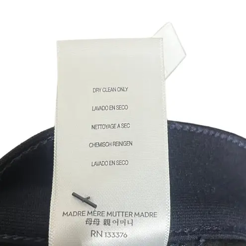 Mother Pleated Trainer Pants French Kissing Navy Women’s Size 24 Ankle Banded Blue