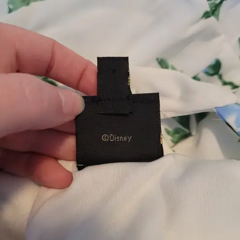 Disney  Princess White Floral Print Ruffle Dress