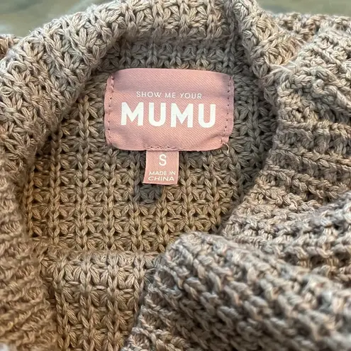 Show Me Your Mumu  Hicks Sweater Size Small