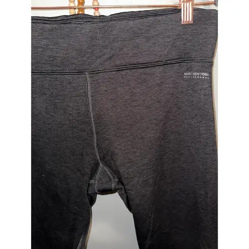 Marc New York Marc New York Black high rise cropped leggings - size XL