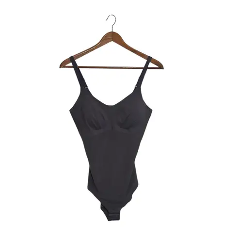 Honeylove Dark Gray One Piece Shapewear Bodysuit Size L
