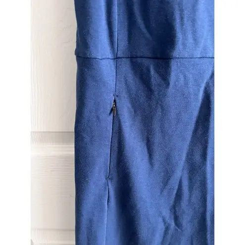 Title Nine Midi Dress Womens Small Sleeveless Blue/Red Activewear Tennis Golf