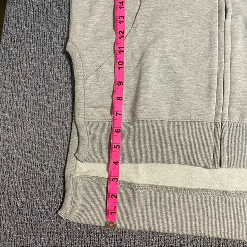 Free People Movement Zip Up Knit Jacket Gray