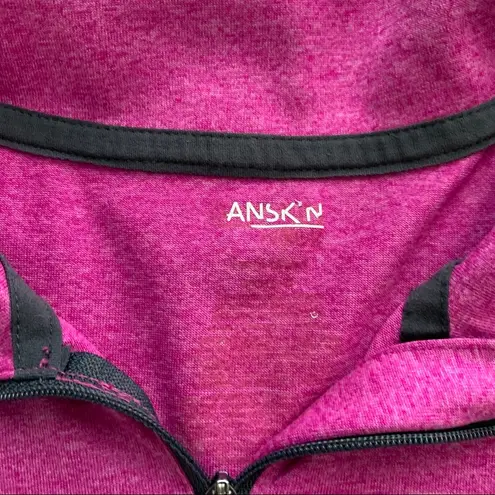 pink quarter zip sweater Size M