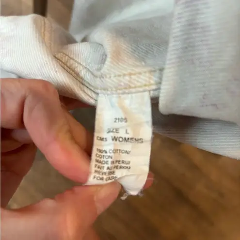 Woolrich Woolwich Women’s Button Up Southwestern Navajo Aztec Shirt Sz L - 100% Cotton