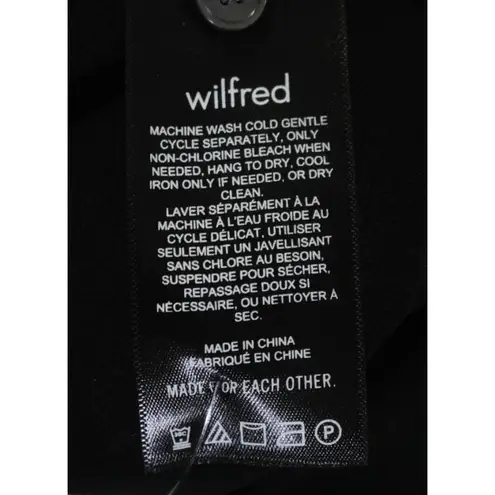 Wilfred Aritzia Wilfred Alexis Blouse Button-up Ruffle floral Blouse Size xx Small - Image 4