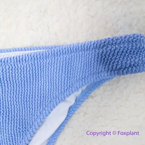 New! Rhythm. wave break beach pant bikini bottom in violet blue, size XL Blue