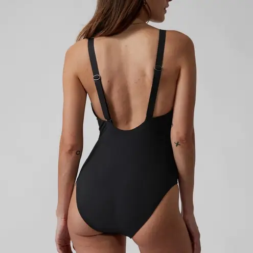 Athleta NWT!  Black Hermosa One Piece Swimsuit -  Sizes XS P0423