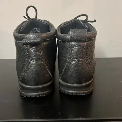 SAS Womens Alpine Black Work & Safety Boots Size 8Wide B33 Black