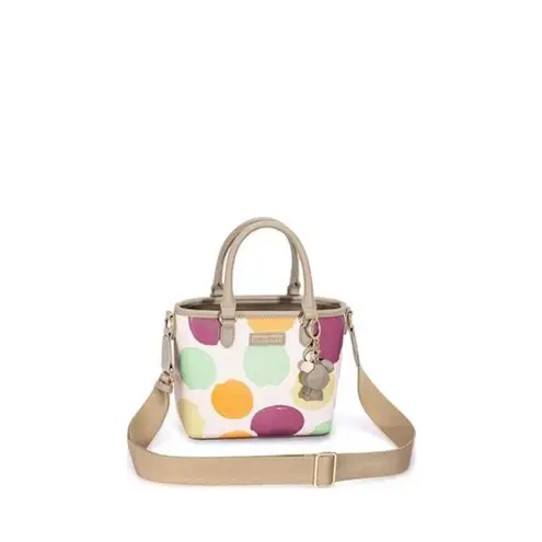David Jones David Jones Colorful Polka Dot Handbag