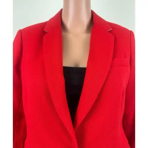 British Khaki Women's Red Blazer Size Medium