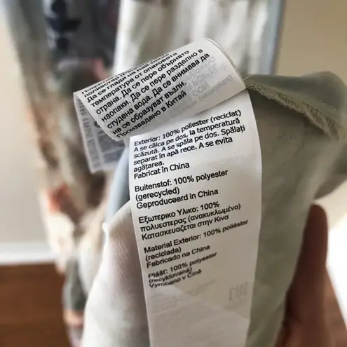 ALL SAINTS Bryony Rosalia Rose Abstract Print Slip Dress